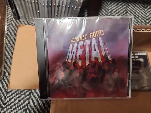 Metal manilla road cd - by,