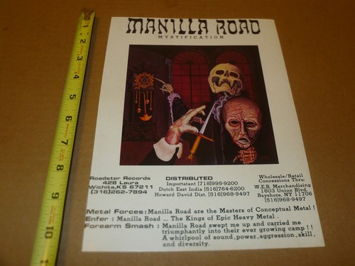 Manilla road mystification - manilla,